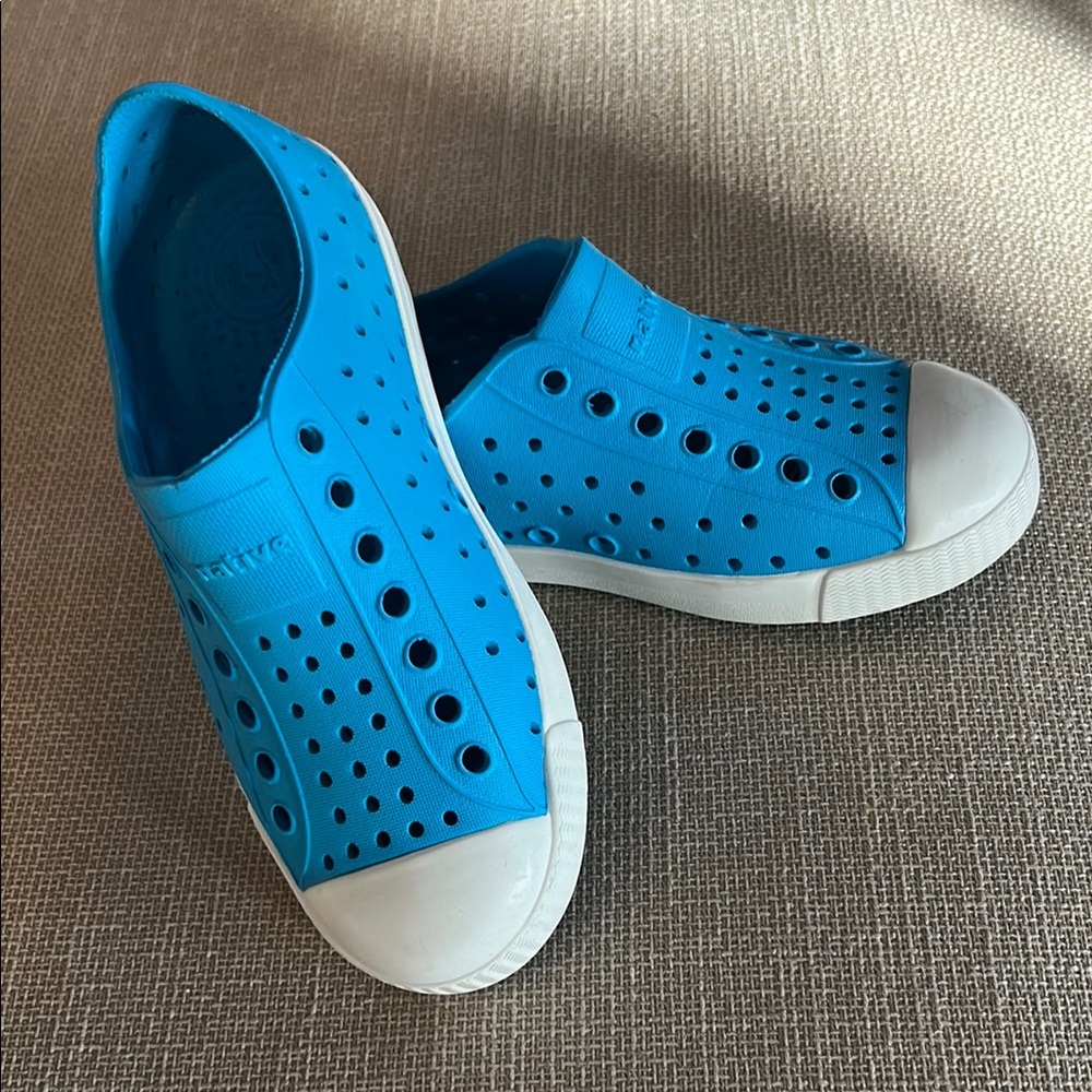 Native Kids Blue Slip-On Shoes